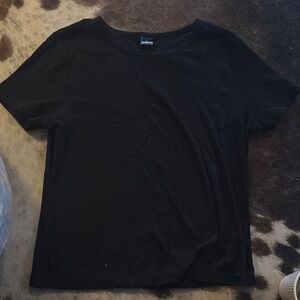 Old Navy Black Short Sleeve Tee Classic Crew Neck